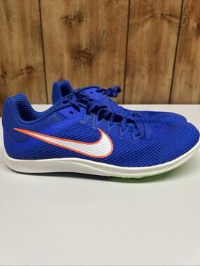 Nike Zoom Rival Blue White Track & Field Shoes Spikes Size 9 DC8725-401